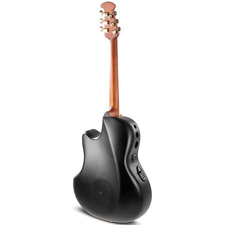 CDX40 5 G Guitar Celebrity Elite Deluxe Deep Contour Black Satin Ovation