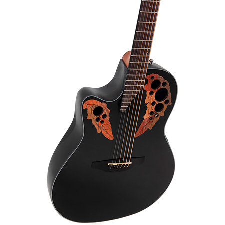 CE44L 5 G Guitar Celebrity Elite Mid Cutaway Black Gaucher Ovation