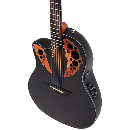 CE44L 5 G Guitar Celebrity Elite Mid Cutaway Black Gaucher Ovation