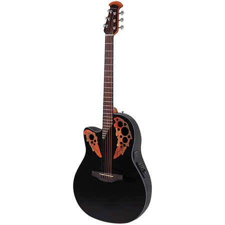 CE44L 5 G Guitar Celebrity Elite Mid Cutaway Black Gaucher Ovation