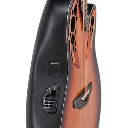 CE44P FLE G Guitar Celebrity Elite Plus Mid Cutaway Sunburst Édition limitée Ovation