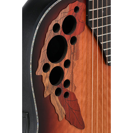 CE44P FLE G Guitar Celebrity Elite Plus Mid Cutaway Sunburst Édition limitée Ovation