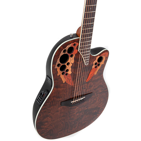 CE48P TGE G Guitar Celebrity Elite Plus Super Shallow Brown/Dark Natural Wood Ovation