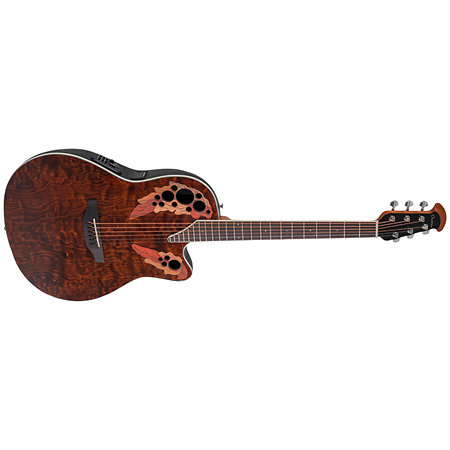 CE48P TGE G Guitar Celebrity Elite Plus Super Shallow Brown/Dark Natural Wood Ovation