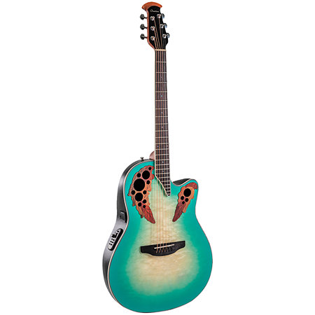 CE44X 9B G Celebrity Elite Plus Mid Cutaway Mintburst Ovation