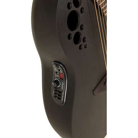 2078TX 5 G Elite TX Deep Contour Cutaway Black Textured Ovation