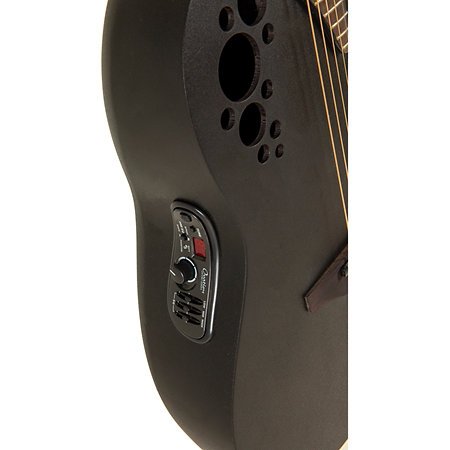 2078TX 5 G Elite TX Deep Contour Cutaway Black Textured Ovation
