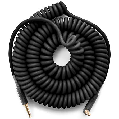 MXR DCICB30R Câble Coil 9 m droit/coudé Black