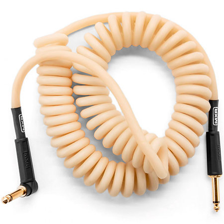 MXR DCICG15R Câble coil Glow in the dark droit/coudé 4,5 m