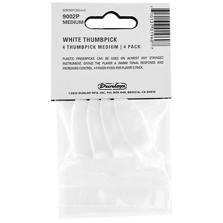 9002P Blanc Medium Sachet de 4 Dunlop