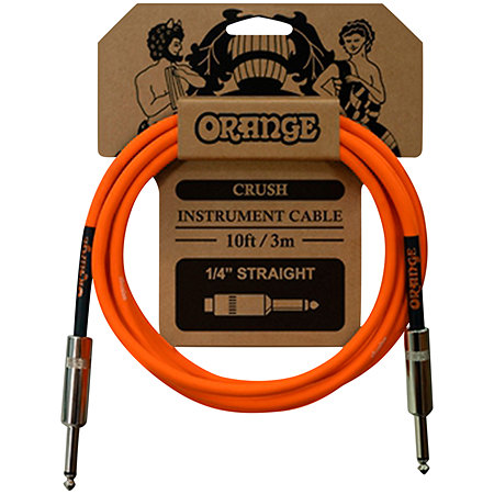 Orange CBL34 3MDD Câble instrument droit/droit 3 m