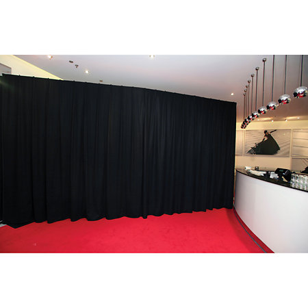 89422 Rideau Noir Plissé MGS 330 x 500 cm Wentex