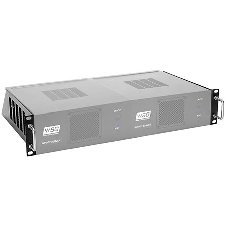 Waves Berceau Rackable 2U pour 2 serveurs 1/2U Impact