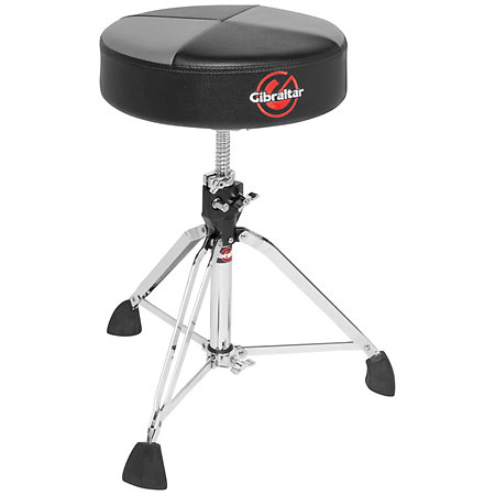 Gibraltar 9608RQPGB 9000 Series Siège batteur, Gris/Noir