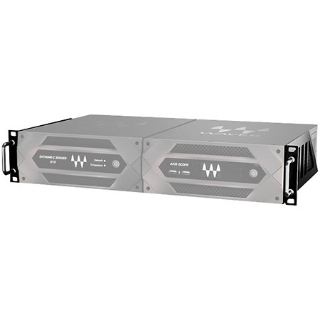 Waves Berceau Rackable 2U pour 2 SoundGrid 1/2U