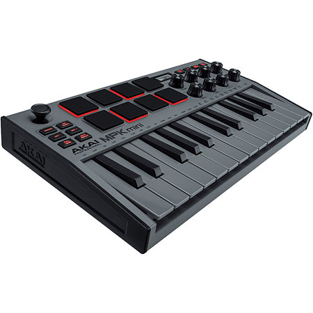 MPK mini Mk3 Grey + Komplete 15 Standard Upgrade Akai