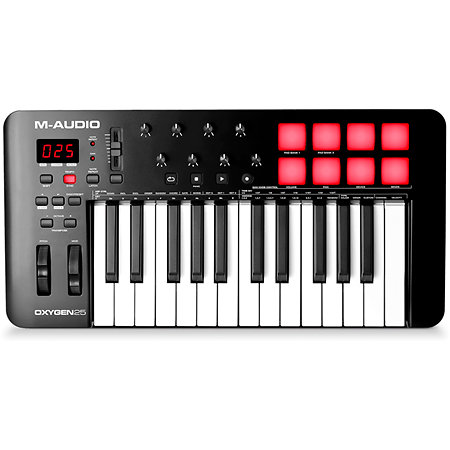 Oxygen 25 MkV + Komplete 15 Standard Upgrade M AUDIO