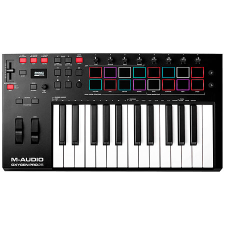 Oxygen Pro 25 + Komplete 15 Standard Upgrade M AUDIO