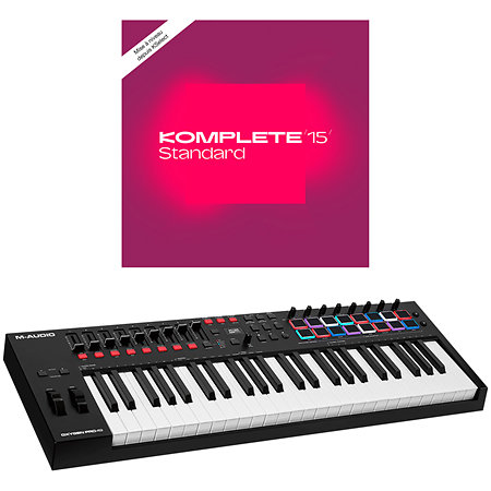 M AUDIO Oxygen Pro 49 + Komplete 15 Standard Upgrade