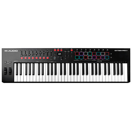 Oxygen Pro 61 + Komplete 15 Standard Upgrade M AUDIO