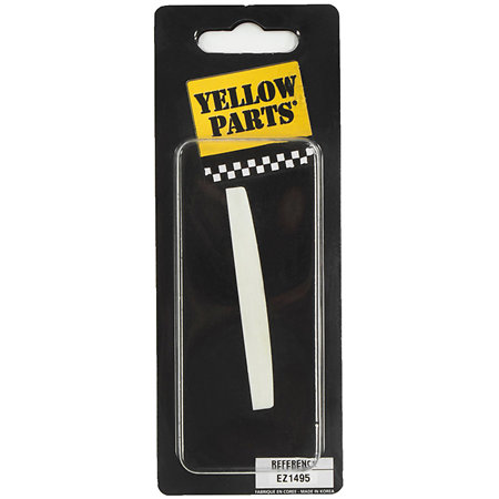 EZ1495 Sillet de chevalet en os pour guitare folk (taillé) Yellow Parts
