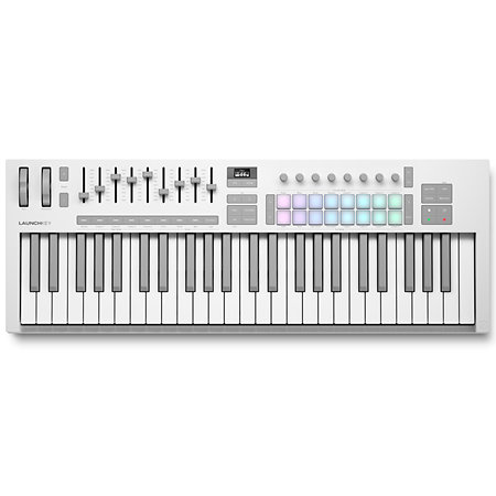 Launchkey 49 MK4 White + Komplete 15 Standard Upgrade Novation
