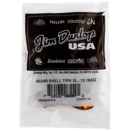 9024R Shell Extra Large Sachet de 12 Dunlop