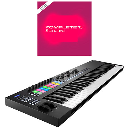 Novation Launchkey 61 MK3 + Komplete 15 Standard Upgrade