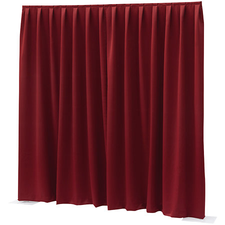 Wentex 89451 Rideau Rouge Plissé Dimout 330 x 400 cm