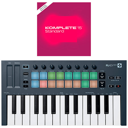 Novation FLkey Mini + Komplete 15 Standard Upgrade
