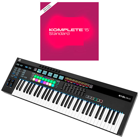 Novation 61SL MkIII + Komplete 15 Standard Upgrade