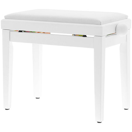 Quik Lok PB010WHS Banquette piano White Mate