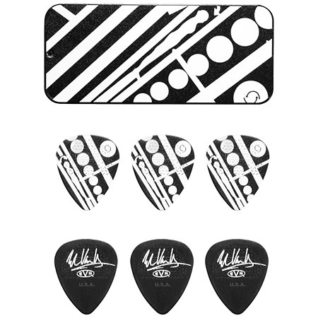 Dunlop EVHPT05 Eddie Van Halen Circle Boîte de 6