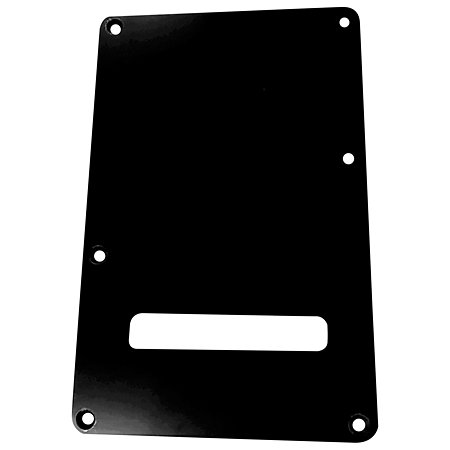 Yellow Parts EZ2120B Plaque arrière noire type Stratocaster