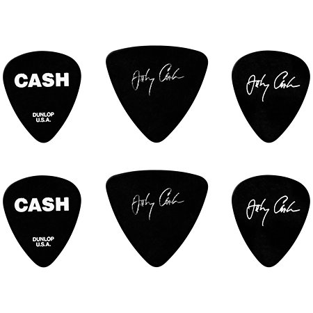 Dunlop JCPT01M Johnny Cash Memphis Medium Boîte de 6