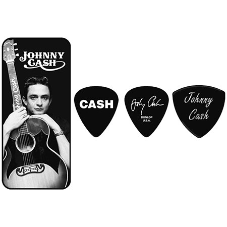 Dunlop JCPT01M Johnny Cash Memphis Medium Boîte de 6
