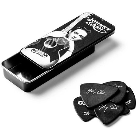JCPT01M Johnny Cash Memphis Medium Boîte de 6 Dunlop