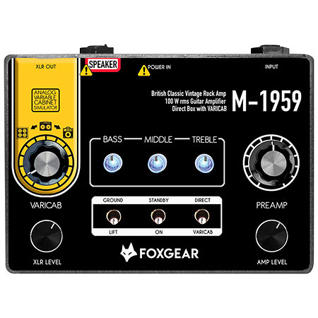 Foxgear M-1959 British Classic Rock