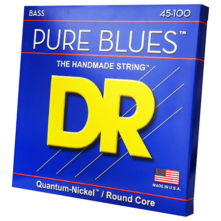 DR Strings Pure Blues 45-100