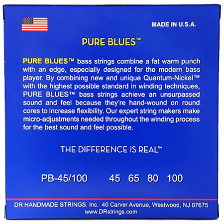 Pure Blues 45-100 DR Strings