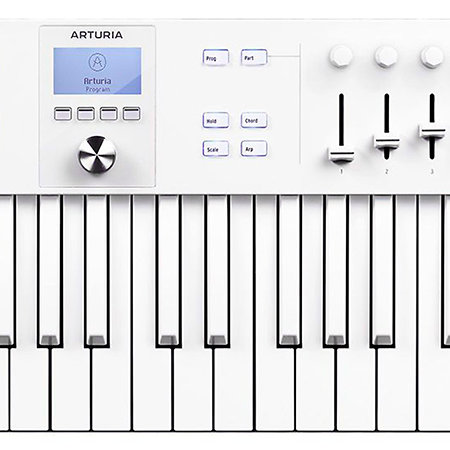 KeyLab Essential MK3 49 Alpine White Limited Edition + Komplete 15 Standard Upgrade Arturia