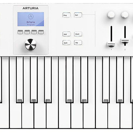 KeyLab Essential MK3 61 Alpine White Limited Edition + Komplete 15 Standard Upgrade Arturia