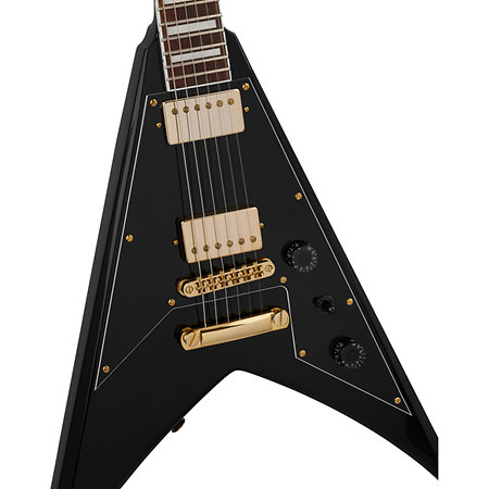 X King V KVXT Signature Scott Ian LRL Gloss Black Jackson