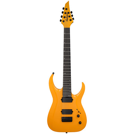 Pro Series Signature Misha Mansoor Juggernaut HT7 EB Signal Yellow + Housse Jackson