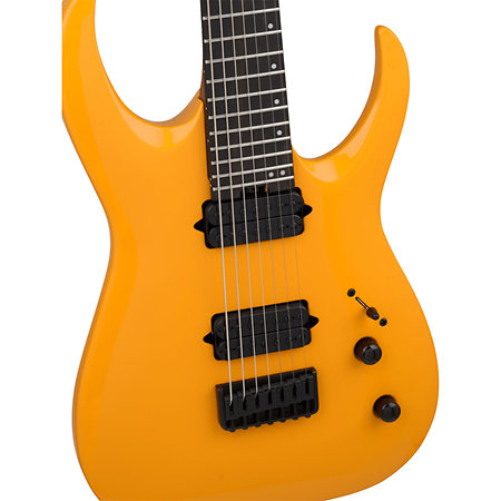 Pro Series Signature Misha Mansoor Juggernaut HT7 EB Signal Yellow + Housse Jackson