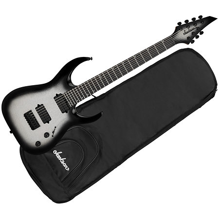 Jackson Pro Series Signature Misha Mansoor Juggernaut HT7 EB Silverburst Sparkle + Housse