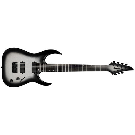 Pro Series Signature Misha Mansoor Juggernaut HT7 EB Silverburst Sparkle + Housse Jackson
