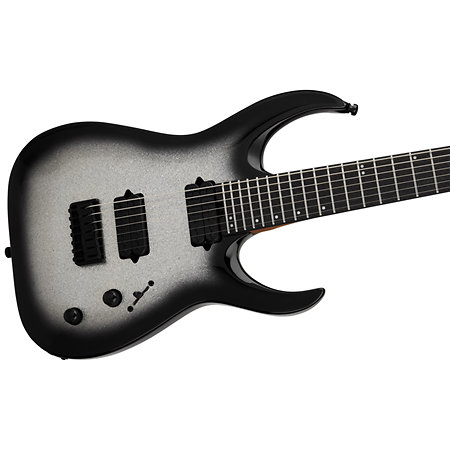Pro Series Signature Misha Mansoor Juggernaut HT7 EB Silverburst Sparkle + Housse Jackson