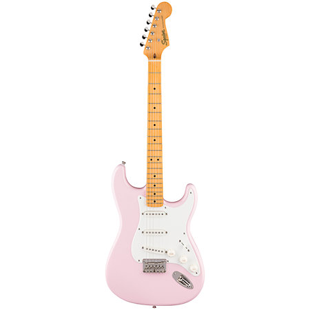 Classic Vibe '50s Stratocaster HT SSS Mn Shell Pink Squier by FENDER