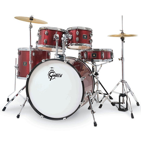 Renegade Ruby Sparkle Set 22" Gretsch Drums